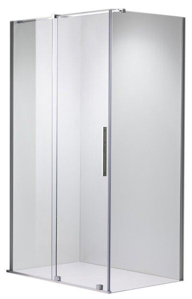 BPS-koupelny Obdĺžnikový sprchový kút ASTRA CH A 90x80 chróm/transparent - bez vaničky