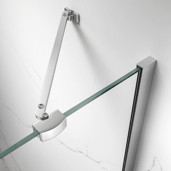 BPS-koupelny Obdĺžnikový sprchový kút ZES KZ13B 110x90 chróm/transparent - bez vaničky