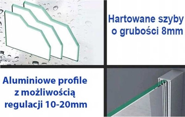 BPS-koupelny Obdĺžnikový sprchovací kút ZES BS15B 110x80 čierna/transparent - bez vaničky