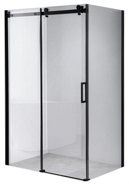 BPS-koupelny Obdĺžnikový sprchovací kút ZES BS15B 110x80 čierna/transparent - bez vaničky