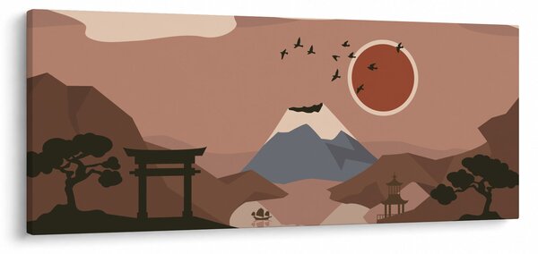 Obraz - Japonsko N⁰1 (120x50 cm)
