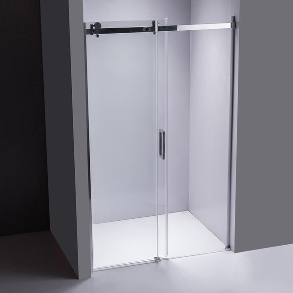 BPS-koupelny Posuvné sprchové dvere SH03D 120 chróm/transparent pre inštaláciu do niky + vanička ST03C 120x80 biela