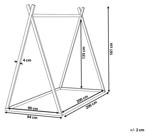 Detská posteľ svetlohnedá borovicové drevo 90 x 200 cm tvar domčeka moderný štýl detská izba