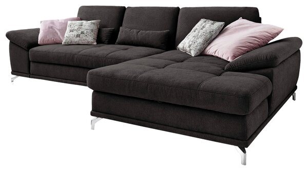 ROHOVÁ SEDAČKA, textil, čierna Sit & More - Sedačky, Online Only