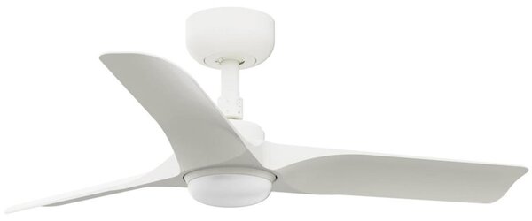 FARO 33824WT1S - LED stmievateľný ventilátor HEY S LED/10W/230V CCT pr. 90 cm biely WT + DO