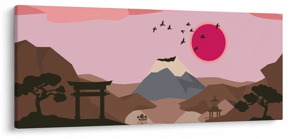 Obraz - Japonsko N⁰2 (120x50 cm)