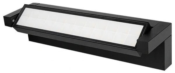 LED vonkajšie nástenné svietidlo so senzorom LED/36W/230V 3000/4000/6500K IP54 čierna