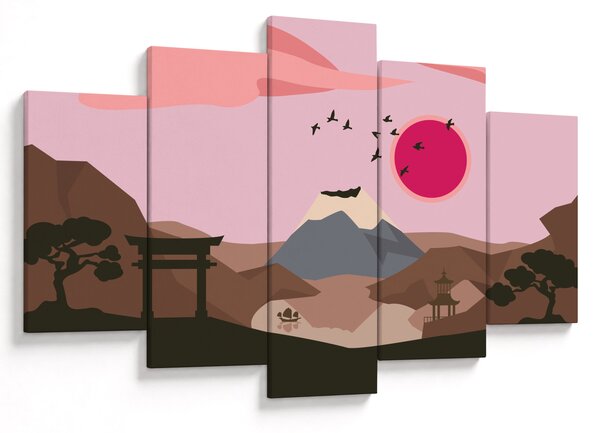 Obraz - Japonsko N⁰2 (150x105 cm)
