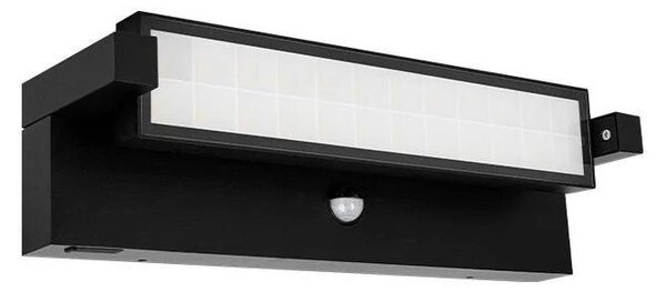 LED vonkajšie nástenné svietidlo so senzorom LED/36W/230V 3000/4000/6500K IP54 čierna