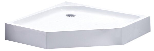 BPS-koupelny Päťuholníková akrylátová sprchová vanička SXL07C WH 100x100 biela
