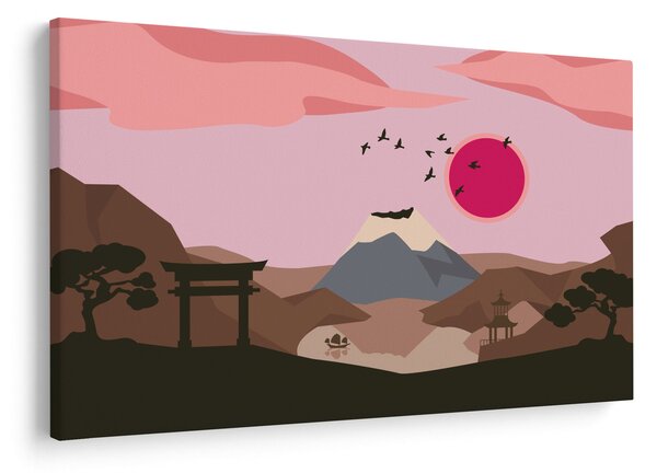 Obraz - Japonsko N⁰2 (90x60 cm)