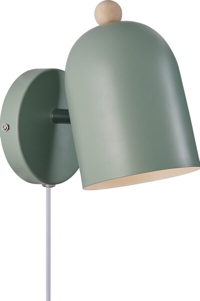Nordlux - Nástenné bodové svietidlo GASTON 1xE27/15W/230V zelená