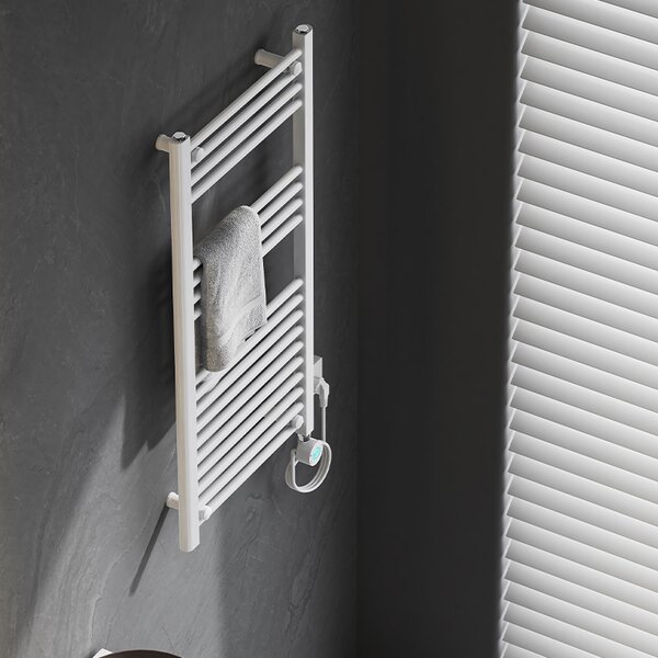 BPS-koupelny Elektrický kúpeľňový radiátor KATLA WH 250W, 50x100 cm, biely