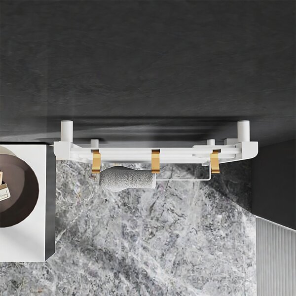 BPS-koupelny Elektrický kúpeľňový radiátor YASUR WH ECO 500W, 50x105 cm, biely