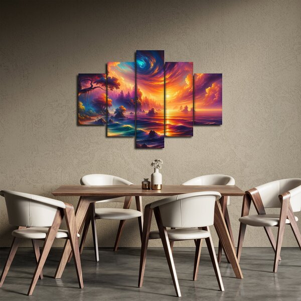 Obraz - Magický svet (150x105 cm)