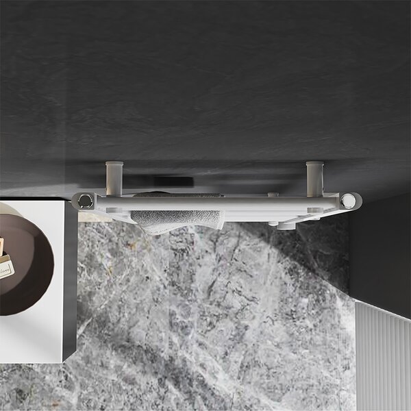 BPS-koupelny Elektrický kúpeľňový radiátor KATLA WH 250W, 50x100 cm, biely