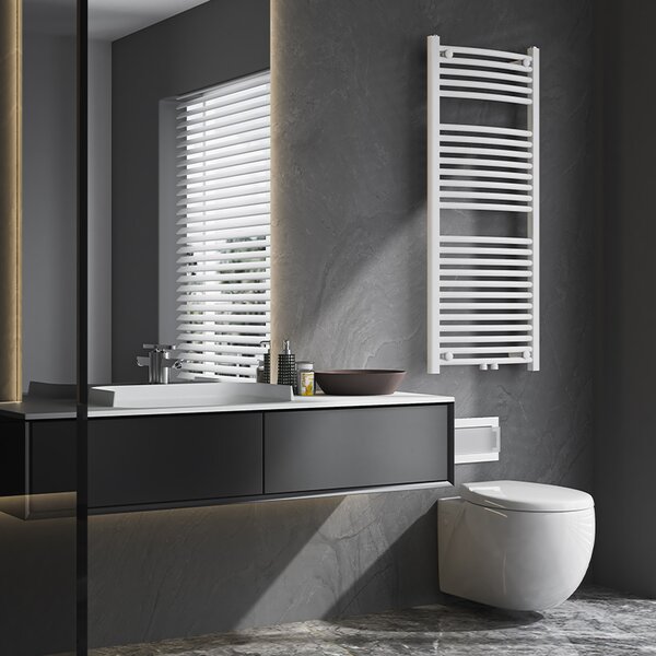 BPS-koupelny Kúpeľňový radiátor CORSO WH 4 50x120 cm, biely