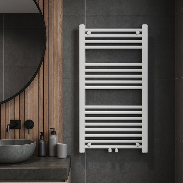 BPS-koupelny Kúpeľňový radiátor CORSO WH 2 50x90 cm, biely