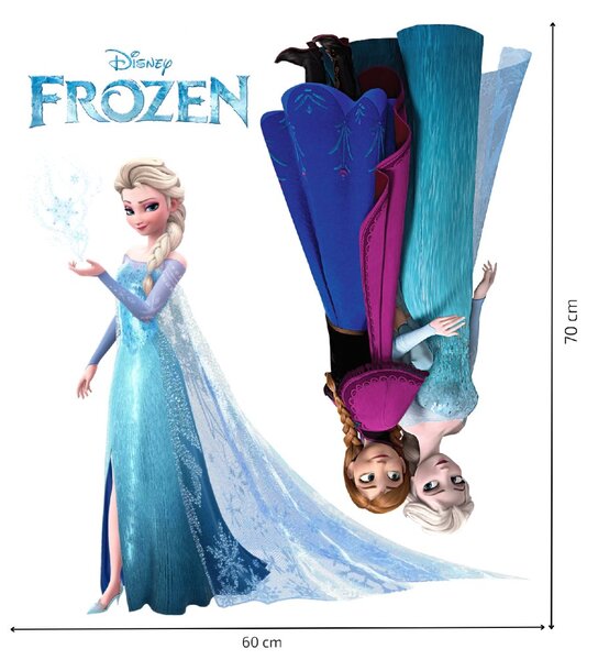 Samolepka na stenu "Frozen 4" 60x70cm