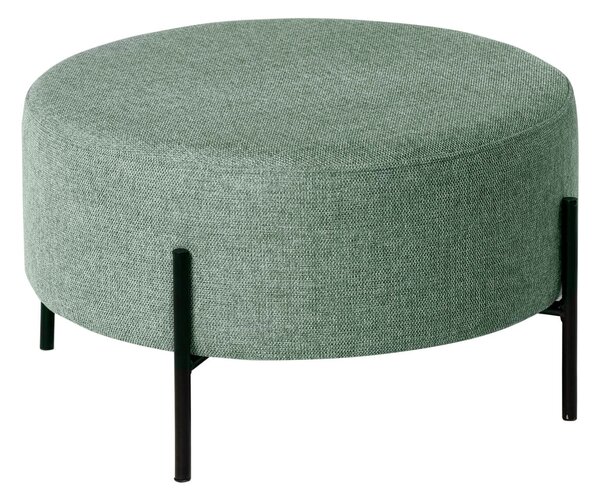 MUZZA Puf amila Ø 60 cm zelený