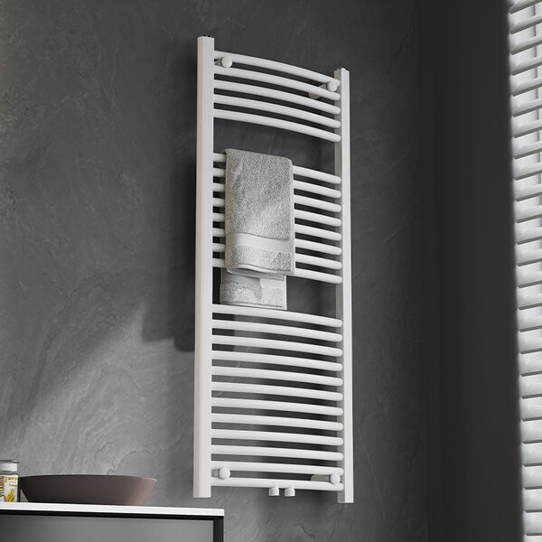 BPS-koupelny Kúpeľňový radiátor CORSO WH 4 50x120 cm, biely