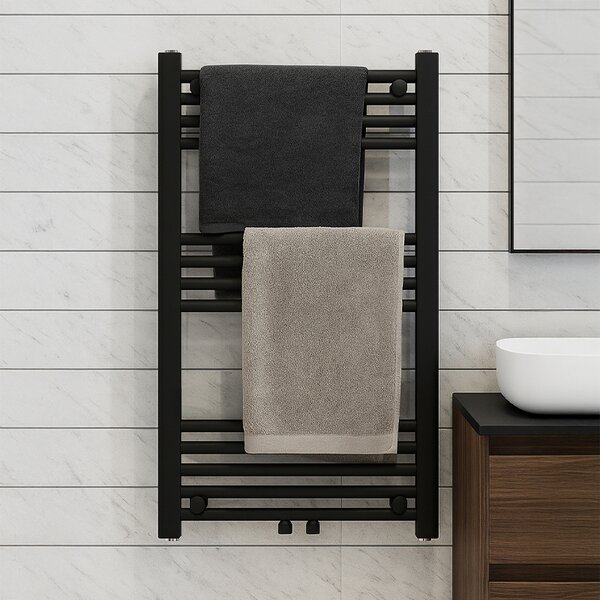 BPS-koupelny Kúpeľňový radiátor CORSO BL 3 50x80 cm, čierny