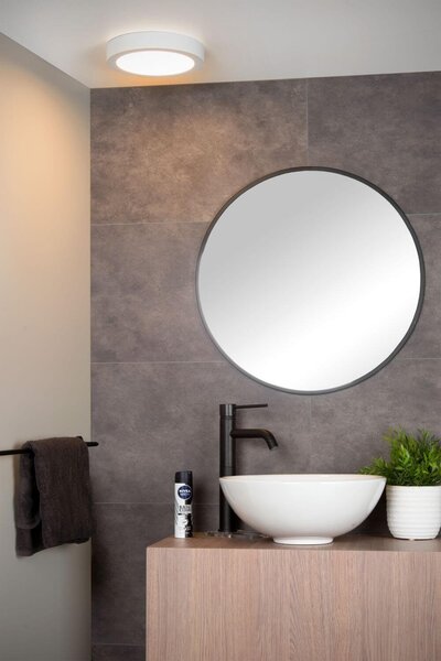 Lucide 28116/24/31 LED prisadené stropné svietidlo Brice 1x15W | 3000K | IP44 - stmievateľné, do kúpeľne