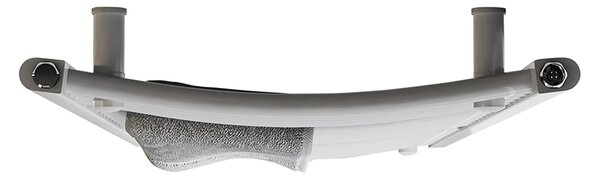 BPS-koupelny Kúpeľňový radiátor CORSO WH 4 50x120 cm, biely