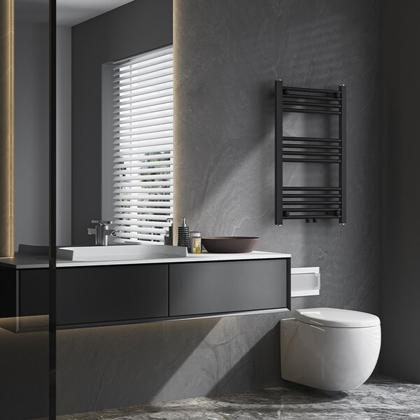 BPS-koupelny Kúpeľňový radiátor CORSO BL 3 50x80 cm, čierny