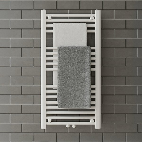 BPS-koupelny Kúpeľňový radiátor CORSO WH 2 50x90 cm, biely