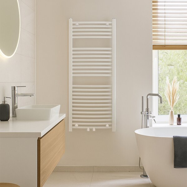 BPS-koupelny Kúpeľňový radiátor CORSO WH 4 50x120 cm, biely
