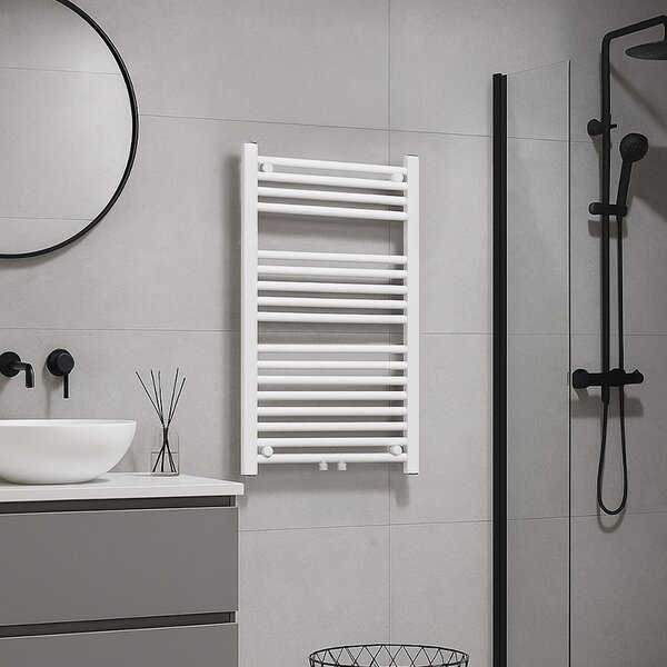 BPS-koupelny Kúpeľňový radiátor CORSO WH 2 50x90 cm, biely