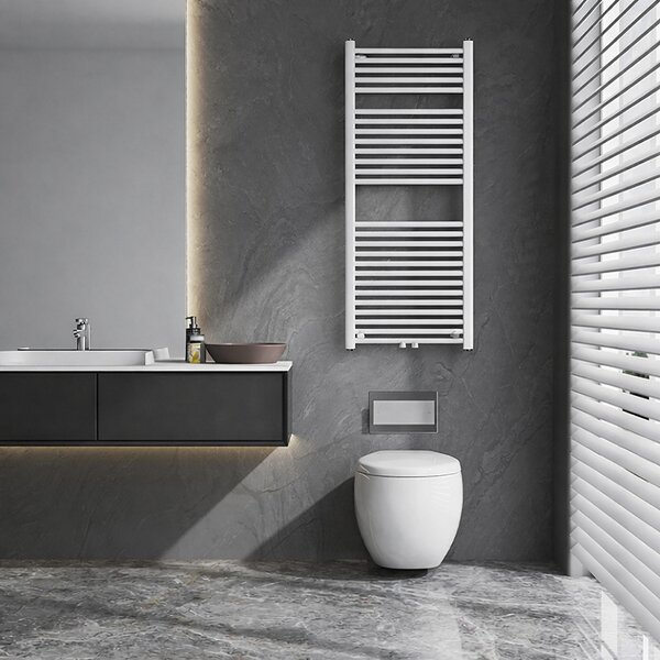 BPS-koupelny Kúpeľňový radiátor GAMA WH 2 50x120 cm, biely