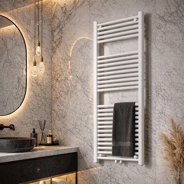 BPS-koupelny Kúpeľňový radiátor GAMA WH 2 50x120 cm, biely