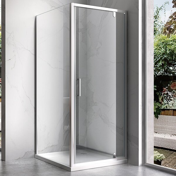 BPS-koupelny Štvorcový sprchový kút ZES KZ04 70x70 chróm/transparent - bez vaničky