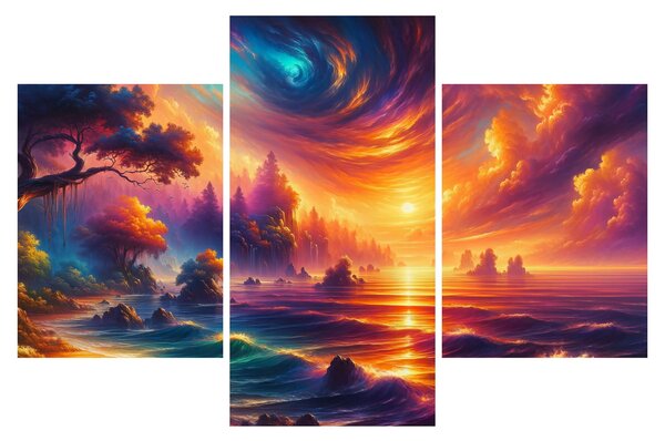 Obraz - Magický svet (90x60 cm)