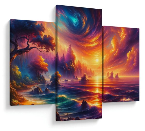 Obraz - Magický svet (90x60 cm)