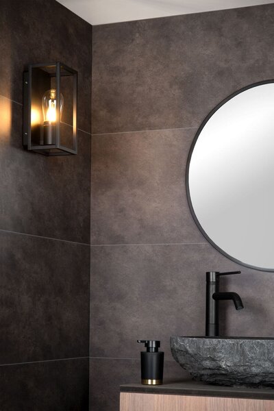 Lucide 27200/01/30 nástenné svietidlo Carlyn 1x6W | E14 | IP54 - do kúpeľne
