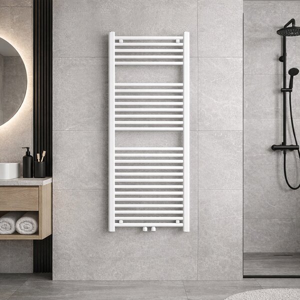 BPS-koupelny Kúpeľňový radiátor GAMA WH 2 50x120 cm, biely