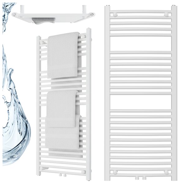 BPS-koupelny Kúpeľňový radiátor GAMA WH 2 50x120 cm, biely
