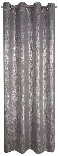 ZATEMŇOVACÍ ZÁVES NA KRÚŽKOCH ELISE 140X250 CM SIVÁ