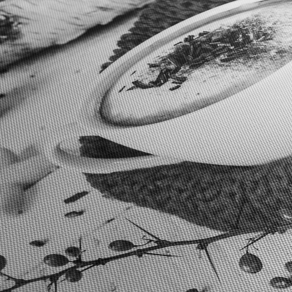 Obraz - Zimné cappuccino (90x60 cm)