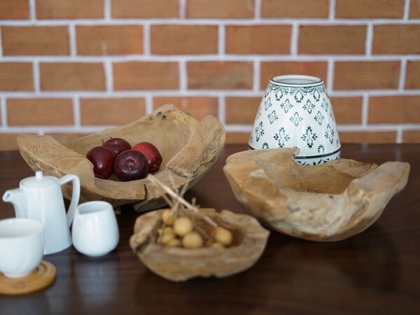 Misa teaková, priemer 40 cm