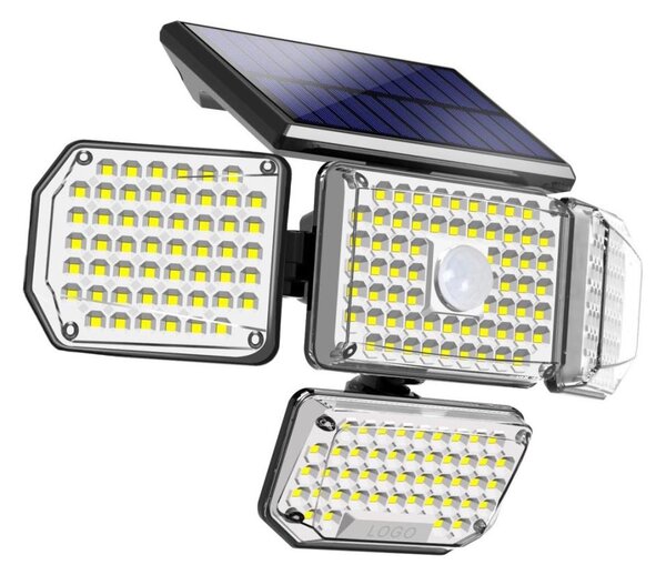 Immax 08499L - LED Solárne nástenné svietidlo so senzorom LED/5W/5,5V IP44