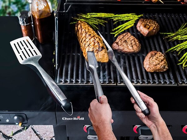 Nerezový set náradia BBQ Char-broil, 3 ks