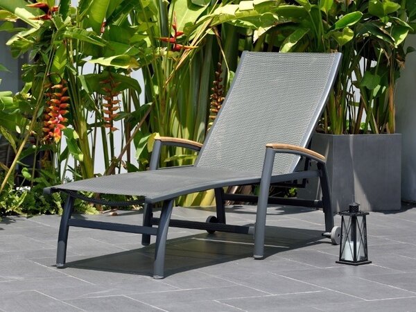 Ležadlo ANGELA DELUXE 169x83,2x113,7cm,hliník