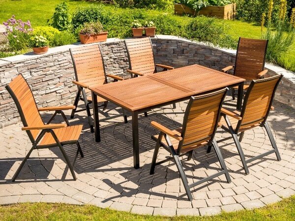 Rozkladací stôl FLAMINGO 180-240x98,9x74,7cm