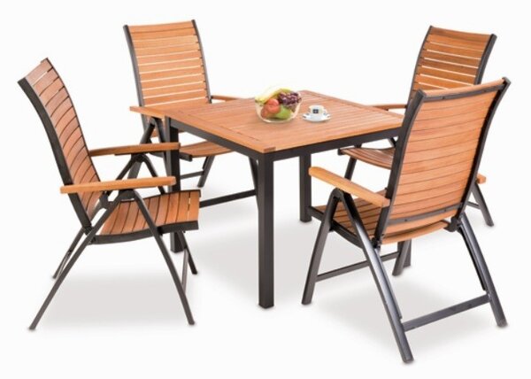 Záhradný stôl FLAMINGO 89,3x89,3x74,6cm