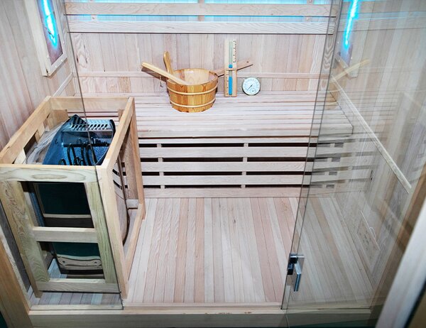 BPS-koupelny Fínska sauna Kemi 3 150x120, 3-4 osoby