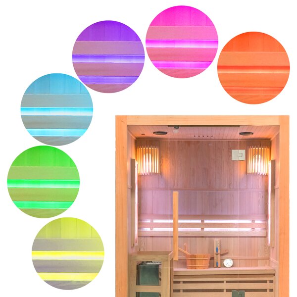 BPS-koupelny Fínska sauna Kemi 3 150x120, 3-4 osoby